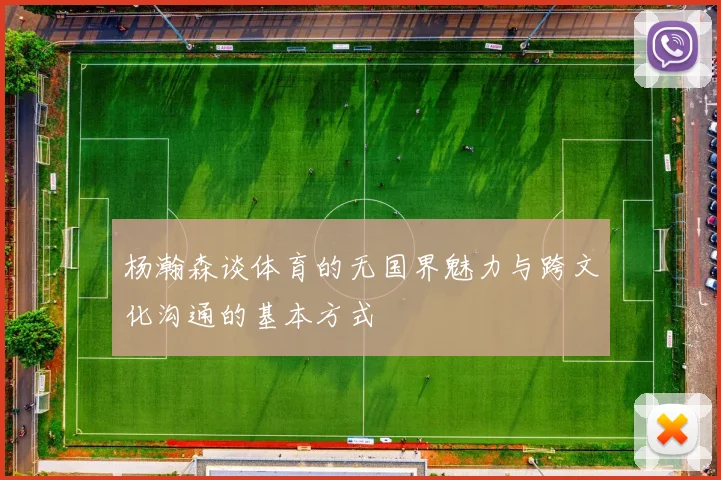 杨瀚森谈体育的无国界魅力与跨文化沟通的基本方式
